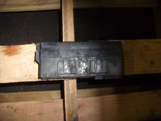 CATERPILLAR Black fuse/relay box