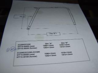 CATERPILLAR OVERHEAD GUARD ASSEMBLY